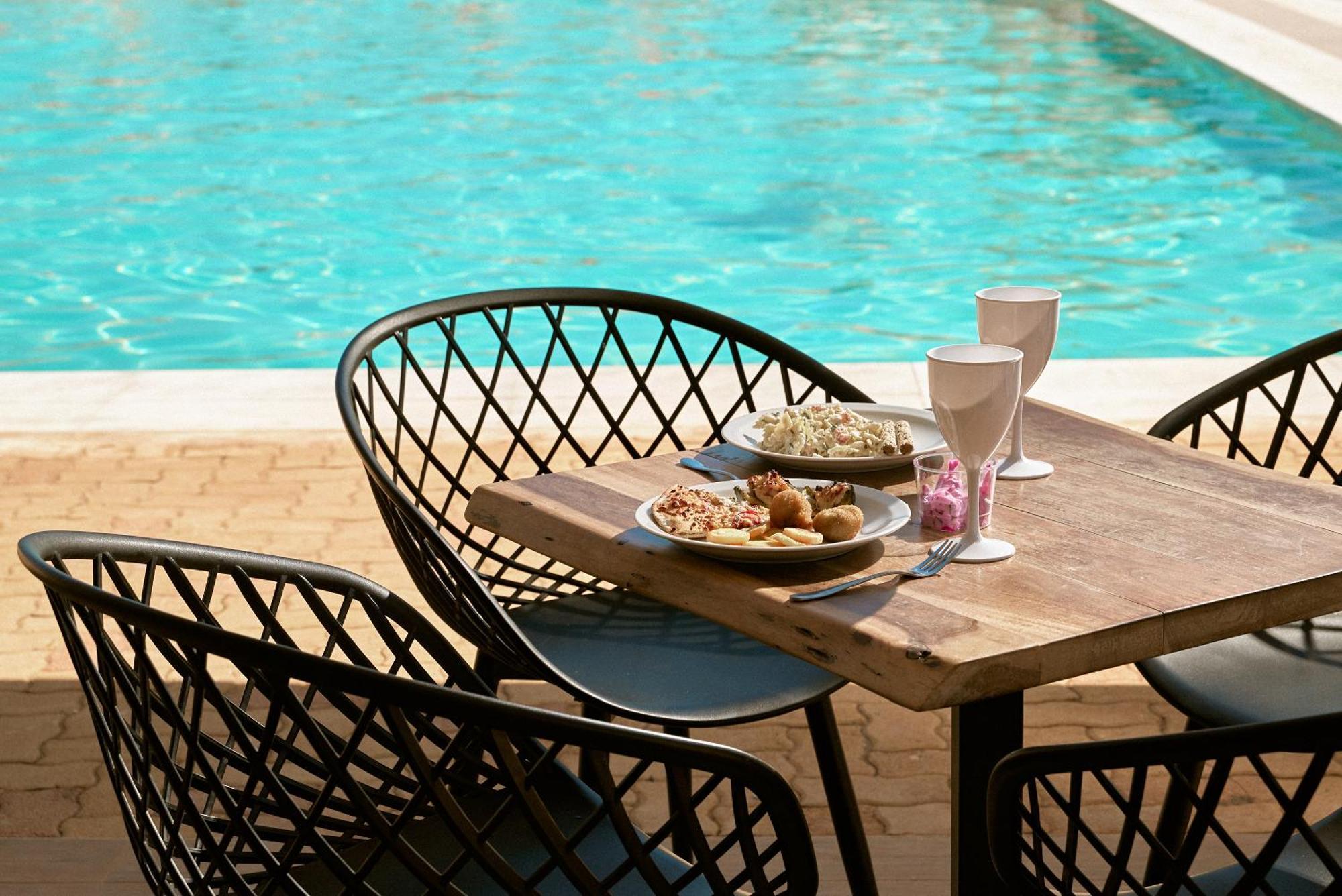 Malia Bay Beach Hotel & Bungalows Eksteriør billede