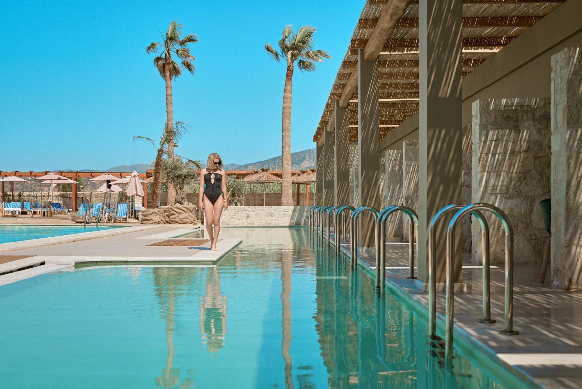 Malia Bay Beach Hotel & Bungalows Eksteriør billede