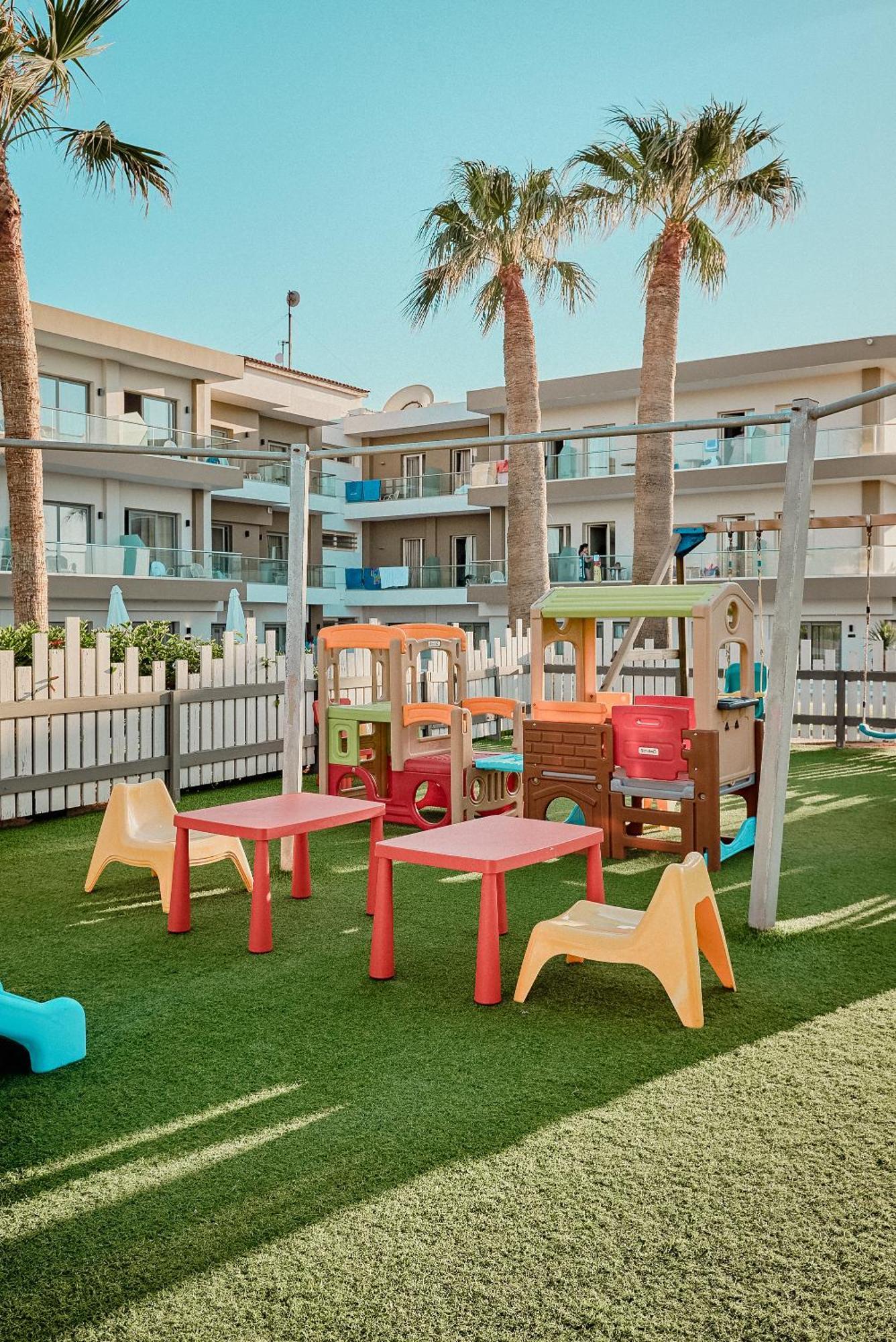 Malia Bay Beach Hotel & Bungalows Eksteriør billede